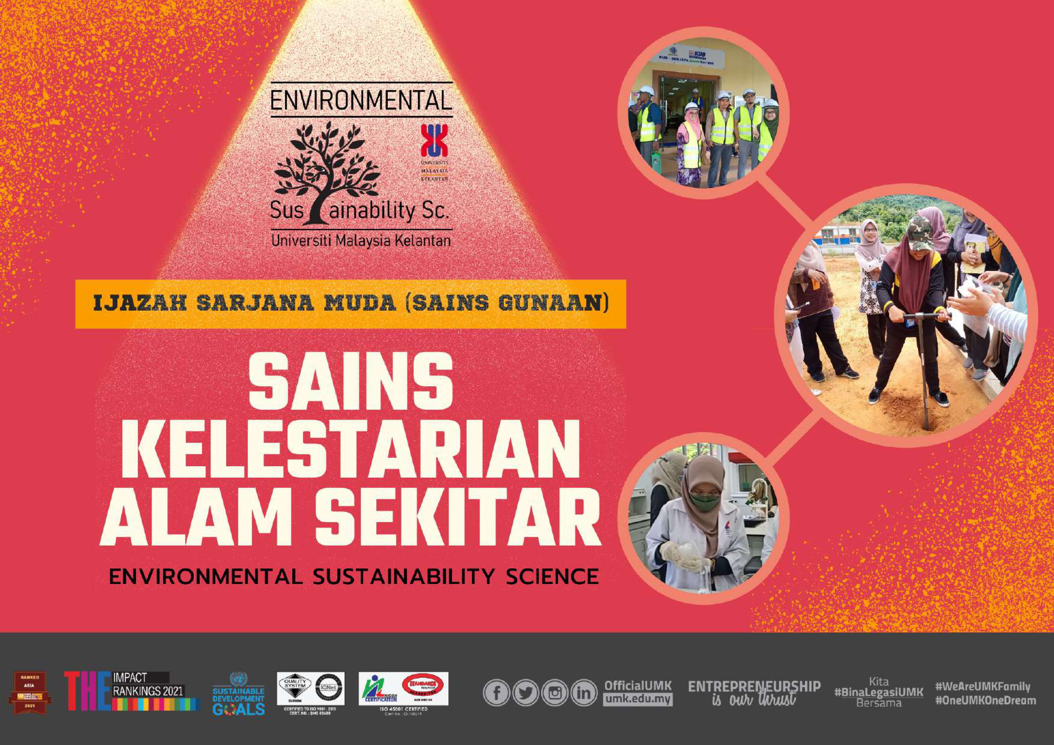 Ijazah Sarjana Muda Sains Gunaan (Sains Kelestarian Alam Sekitar) Dengan Kepujian